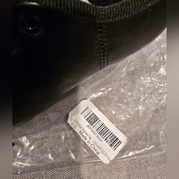 Black Kids Beginner Tap Shoes 12.5 - Picture 5 of 5